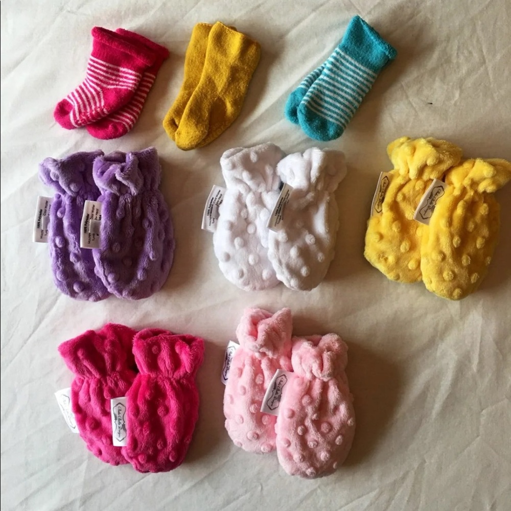 Minky Gloves + socks